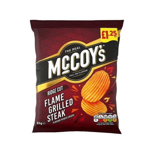 MCCOYS FLAME GRILLED 65G