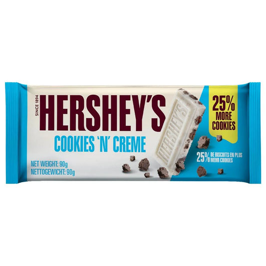 HERSHEYS COOKIES CREAMN 90G