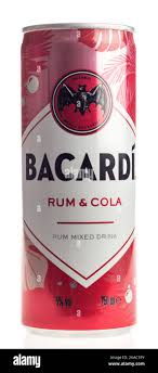 BACARDI RUM & COLA 250ML