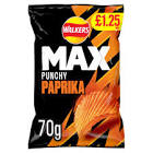 WALKERS MAX PAPRIKA 70G
