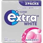 EXTRA WHITE BUBBLMINT 3 PACKS