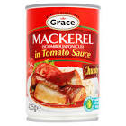 GRACE MACKEREL IN TOMATO 425G