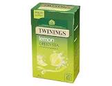 TWININGS LEMON GREEN TEA 40G