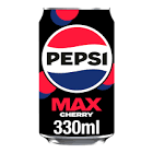 PEPSI MAX CHERRY CAN 330ML