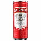 SMIRNOFF COLA 250ML