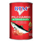 BTM PILCHARDS IN TOMATO 425G