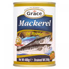 GRACE MACKEREL IN BRINE 400G