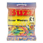BUZZ SOUR WORMS 80G