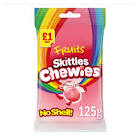 SKITTLES CHEWIES 125G
