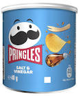 PRINGLES SALT VINEGAR 40G