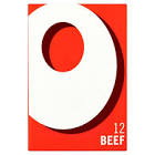 OXO CUBES BEEF 12S