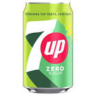 7UP ZERO CAN 330ML