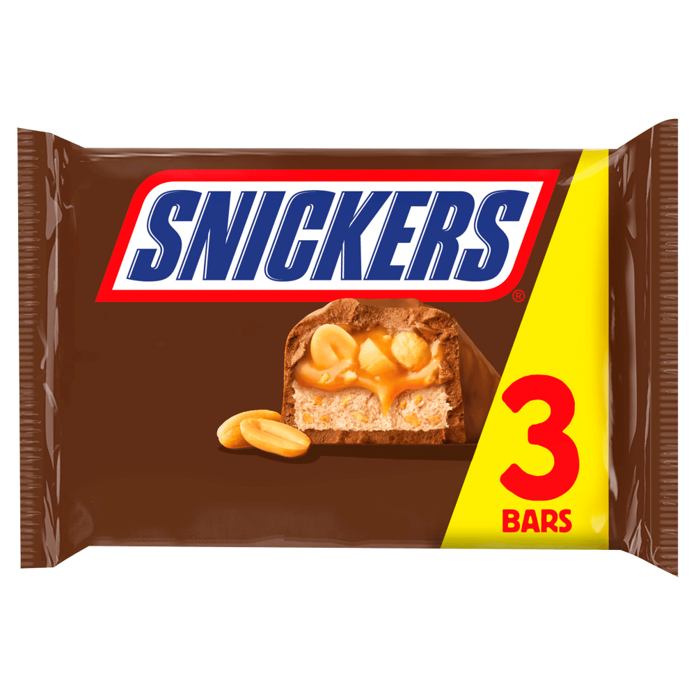 SNICKERS PACK 3 125G