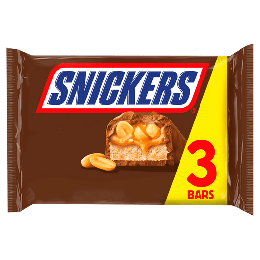 SNICKERS PACK 3 125G