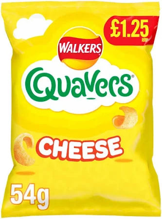 WALKERS QUAVERS CHEESE 54G